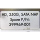 HP HD 250G SATA NLP Spare P/N 399699-001 (Альметьевск)