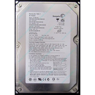 Жесткий диск 40Gb Seagate Barracuda 7200.7 ST340014A IDE (Альметьевск)