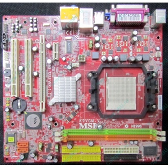Б/У материнская плата с дефектом MSI MS-7253 K9VGM-V VER 1.1 s.AM2 (Альметьевск)