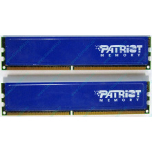 Память 1Gb (2x512Mb) DDR2 Patriot PSD251253381H pc4200 533MHz (Альметьевск)
