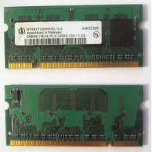 Модуль памяти для ноутбуков 256MB DDR2 SODIMM PC3200 (Альметьевск)