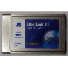 Сетевая карта 3COM Etherlink III 3C589D-TP (PCMCIA) без LAN кабеля (без хвоста) - Альметьевск